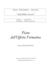 Piano dell'Offerta Formativa 2012/13 Liceo A. Gatto Agropoli