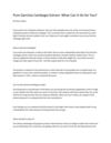 Pure Garcinia Cambogia Extract- What Can It Do for You