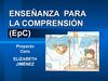 ENSEÑANZA PARA LA COMPRENSIÓN (EpC)