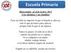 Nivel Primario: Institucional
