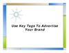 Use Key Tags To Advertise Your Brand