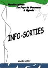 Programme des manifestations du Pays de Donzenac à Vigeois - Mars 2013