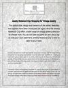 Jewelry Redwood City: Shopping for Vintage Jewelry