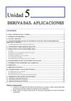 APLICACIONES DEL CONCEPTO DE DERIVADA