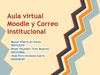Aula virtual Moodle y Correo institucional