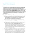 Tips for Website Development