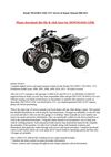 Honda TRX250EX 250X ATV Service & Repair Manual 2006-2011