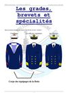LES GRADES DE LA MARINE