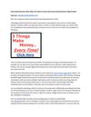 Home Based Business 2013: What You Need To Know About Home Based Business Opportunities