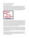 Ideas for Starting a Home Based Business In 2013