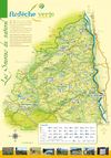 carte touristique de l'ardeche verte