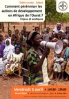 Comment pérénniser les actions de développement en Afrique de l'Ouest ?