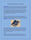 Enhancing Business Progress By Utilizing VoIP Phone Services 