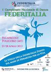 OPUSCOLO 1° CAMPIONATO DI DANZA FEDERITALIA