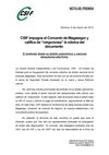 CSI-F inicia impugnación Convenio Magasegur