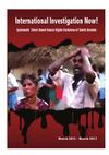 International Investigation Now - Systematic Ethnic Based Human Rights Violations of Tamils Escalate: Booklet by TGTE