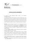 Convocação da Assembleia - Eleição 2013