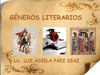 GÉNEROS LITERARIOS