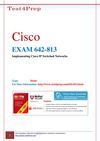 642-813 Exam Questions Free PDF Demo