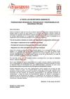 Nota Informativa Firma convenio 2012 2014