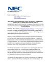  NEC DISPLAY SOLUTIONS ADDS LATEST LED-BACKLIT, COMMERCIAL-GRADE LCD TO V SERIES WITH THE V463 DISPLAY 