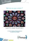 ICES - Colloque "Qu'est-ce que croire ?"
