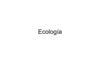 Introducción ecología