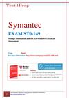 Symantec ST0-149 Free PDF Demo