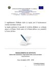 Regolamento di Istituto e carta dei Servizi
