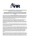 Very Important Relationships, Inc. Announces New MLM Division Featuring Its CashBack Shopping Mall