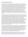 Business Networking Idea S