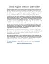Dental Hygiene for Infants and Toddlers