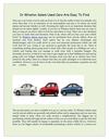In Winston Salem Used Cars Are Easy To Find