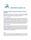 Why medical supplies needed online distributor & why it is important