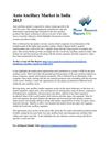 Global and India Auto Ancillary Market Trends 2013:MarketResearchReports.biz
