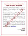 Google Adwords – Advertise on World’s Most Popular and Powerful Search Engine