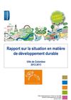Rapport du développement durable 2012