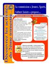 Les sorties, rencontres du 2ème trimestre