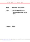 test4pass microsoft test 70-342 exam dumps demo free shared