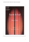 Carnet de Bord Arts et Arts du spectacle 2012-2013 Manon Moine