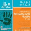 Programme de la Semaine du développement durable de la ville de Lille 