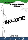Programme des manifestations du Pays de Donzenac à Vigeois - Avril 2013