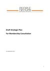 PtD Draft Strategic Plan