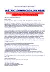 Opel Astra J Body Repair Manual 2011