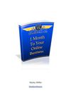 1 month to your own online business