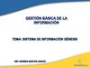 Sistema de Información - GÉNESIS - UNIMINUTO, Centro Regional Ibagué.