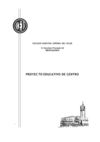 PROYECTO EDUCATIVO DE CENTRO