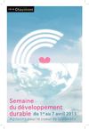 Semaine nationale du développement durable du 3 au 6 avril 2013