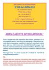 Arts Gazette International N° 706 du 5 Avril 2013