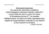 Annulation course d'orientation